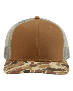 Ridge Trucker Cap - Saddle/ Duck Camo