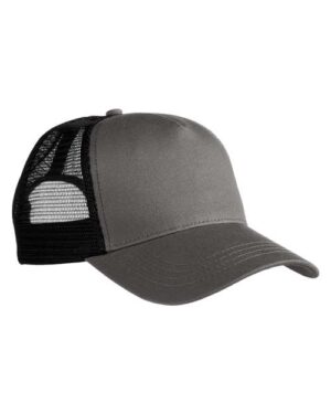 Eco Trucker Cap - Charcoal/ Black