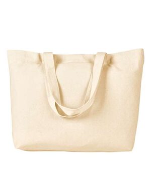 Alternative view of Cotton Twill Horizontal Shopper