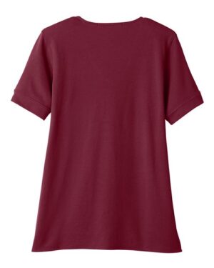 Alternative view of Women's CrownLux Performance® Plaited Rolled Sleeve Shirt