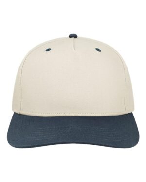 Heritage Twill Cap - Stone/ Navy