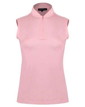 Women's Brynn Quarter-Zip Sleeveless Polo