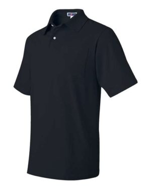 Alternative view of Men's SpotShield® 50/50 Polo with Pocket