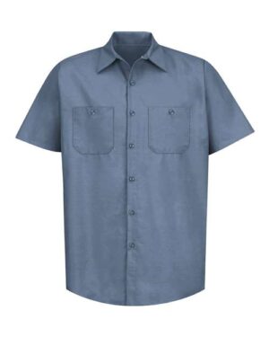 Men's Industrial Short Sleeve Work Shirt