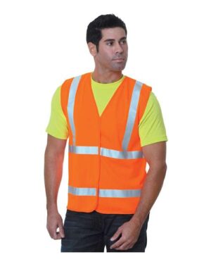 Alternative view of Unisex USA-Made Economy Class 2 ANSI Vest