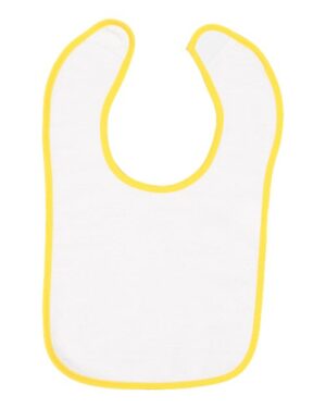 Alternative view of Infant Contrast Trim Terry Bib