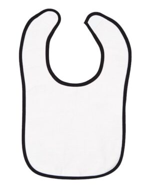 Infant Contrast Trim Terry Bib