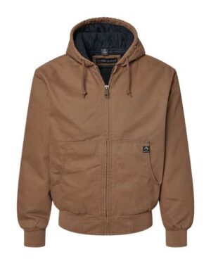 Men's Cheyenne Boulder Cloth™ Hooded Jacket with Tricot Quilt Lining