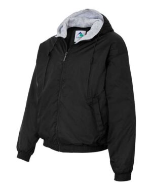 Alternative view of Unisex Fleece Lined Hooded Jacket
