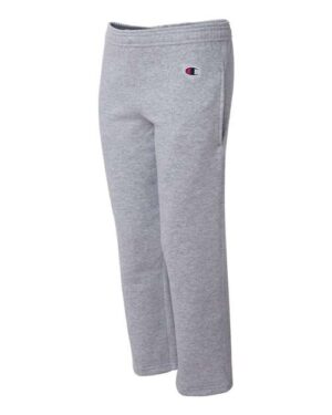 Alternative view of Youth Powerblend® Open-Bottom Sweatpants with Pockets