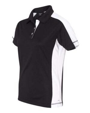 Alternative view of Women's Colorblocked Moisture Free Mesh Polo