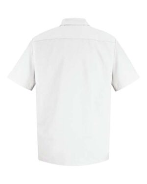 Alternative view of Men's Specialized Short Sleeve Pocketless Work Shirt