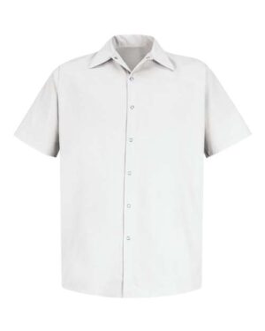 Men's Specialized Short Sleeve Pocketless Work Shirt