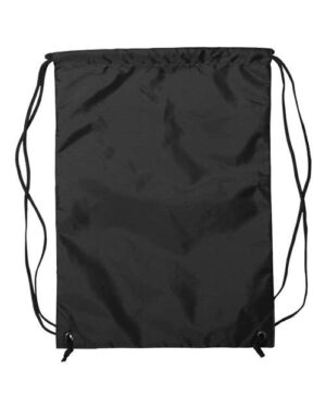 Alternative view of Zippered Drawstring Backpack