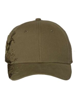 Running Buck Cap - Olive