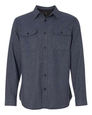 Men's Solid Flannel Shirt