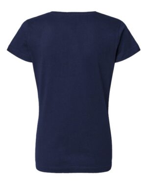 Alternative view of Women's Fine Jersey V-Neck Tee