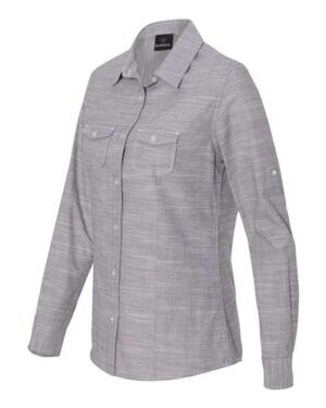 Alternative view of Women's Textured Solid Shirt