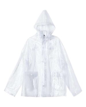 Men's Clear Hooded Rain Jacket