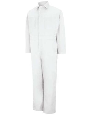 Men's Extended Sizes Twill Action Back Coverall