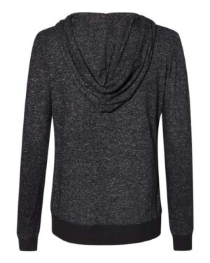 Alternative view of Women’s Cozy Jersey Hooded Full-Zip