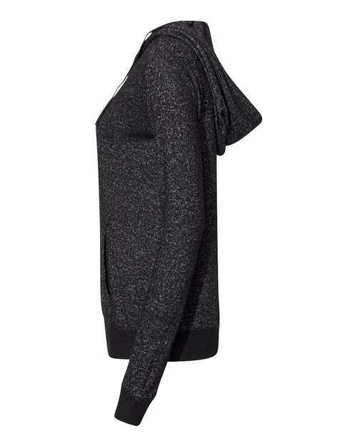 Women’s Cozy Jersey Hooded Full-Zip - Image 3