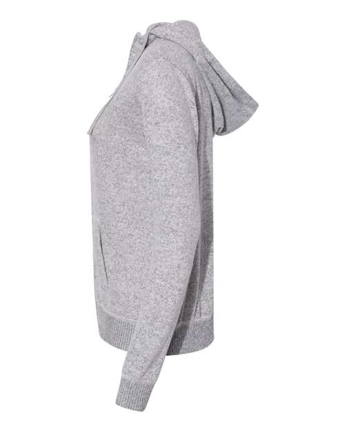 Women’s Cozy Jersey Hooded Full-Zip - Image 6