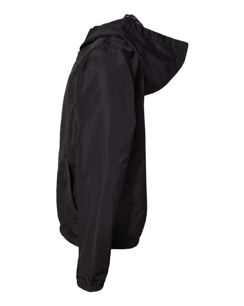 Youth Lightweight Windbreaker Full-Zip Jacket - Image 3