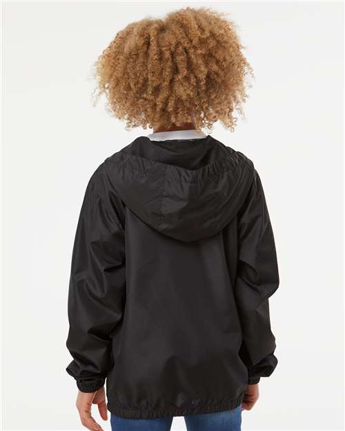 Youth Lightweight Windbreaker Full-Zip Jacket - Image 6