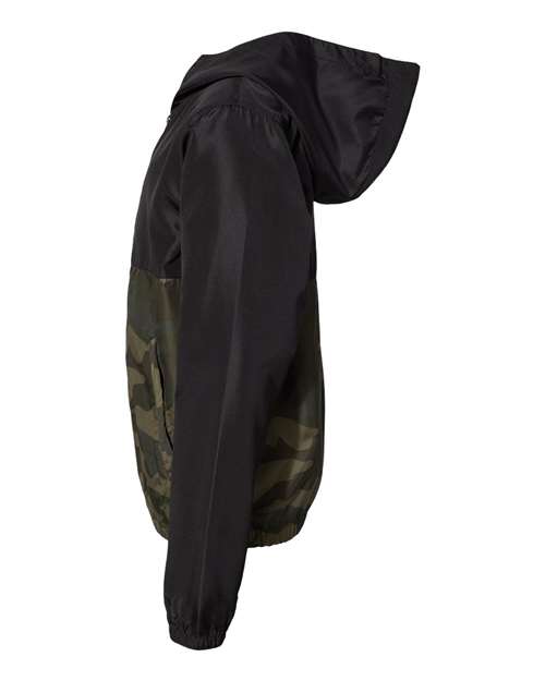 Youth Lightweight Windbreaker Full-Zip Jacket - Image 9