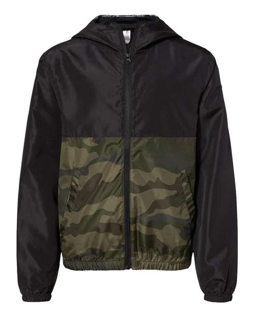 Youth Lightweight Windbreaker Full-Zip Jacket - Image 7