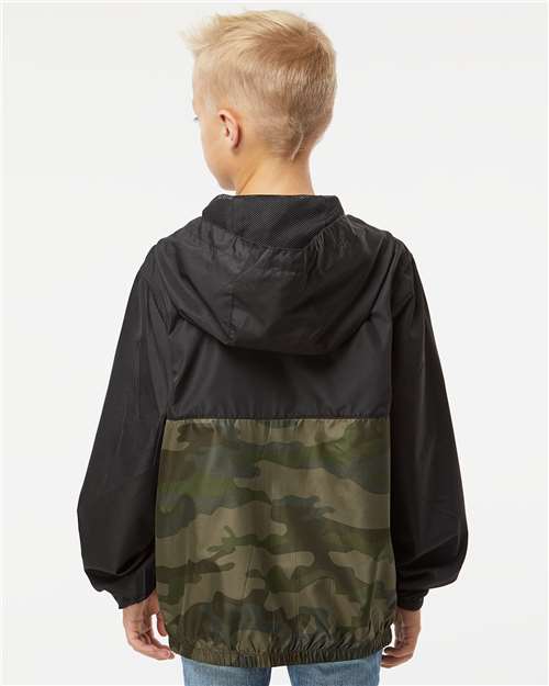 Youth Lightweight Windbreaker Full-Zip Jacket - Image 12
