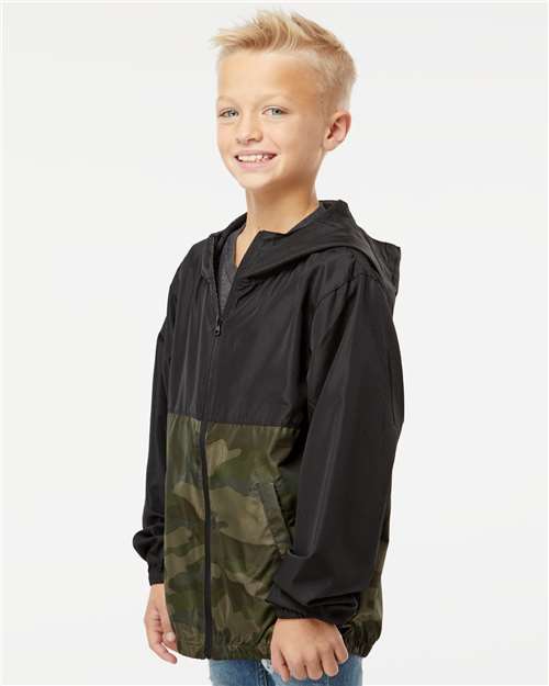 Youth Lightweight Windbreaker Full-Zip Jacket - Image 11