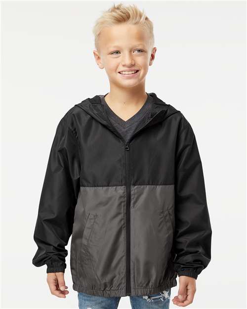Youth Lightweight Windbreaker Full-Zip Jacket - Image 16