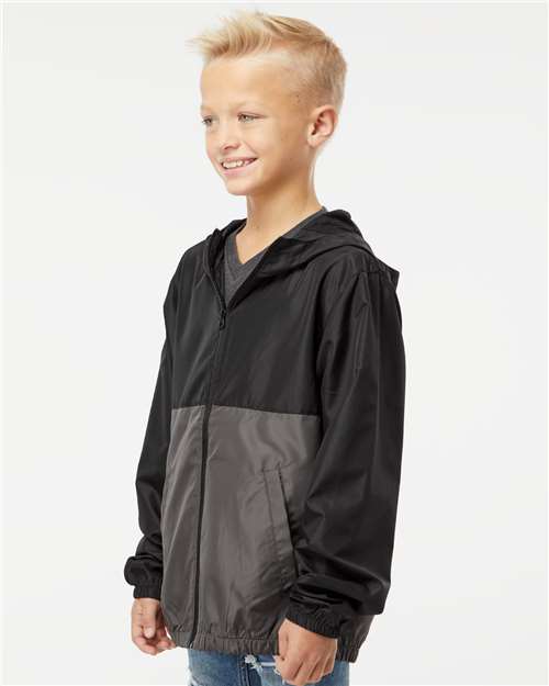 Youth Lightweight Windbreaker Full-Zip Jacket - Image 17