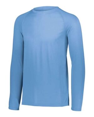 Alternative view of Youth Attain Wicking Long Sleeve Shirt