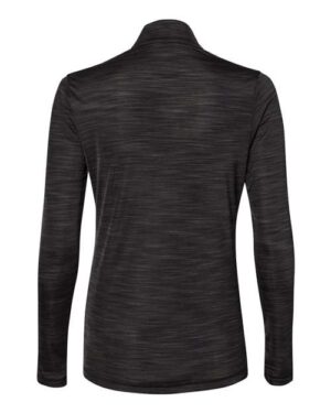 Alternative view of Women's Lightweight Mélange Quarter-Zip Pullover