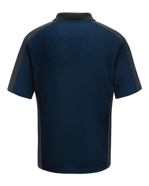 Men's Performance Knit Two Tone Polo - Image 2