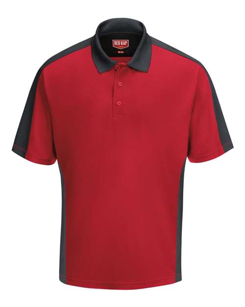Men's Performance Knit Two Tone Polo - Image 3