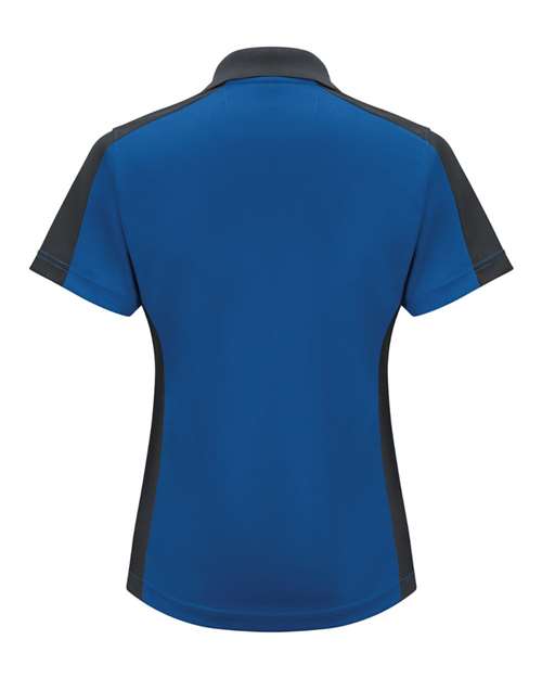 Women's Performance Knit Two-Tone Polo - Image 2