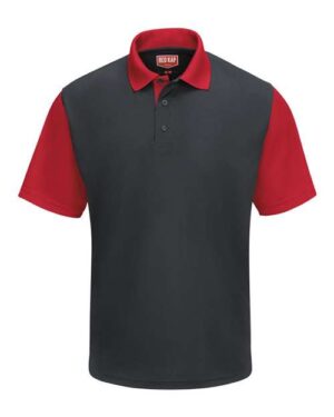 Men's Performance Knit Color-Block Polo