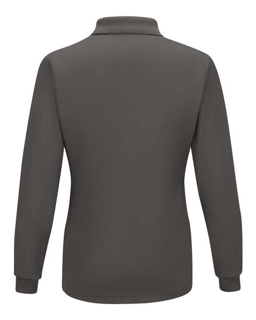 Women's Long Sleeve Performance Knit Polo - Image 2