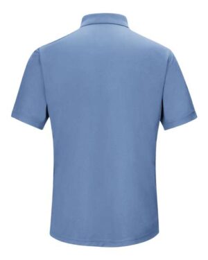 Alternative view of Men's Performance Knit Gripper-Front Polo