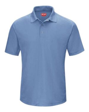 Men's Performance Knit Gripper-Front Polo
