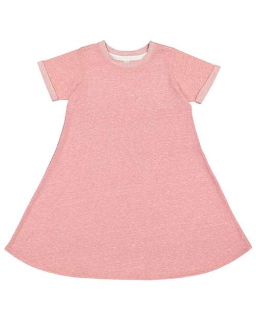 Toddler Harborside Mélange French Terry Twirl Dress - Image 2