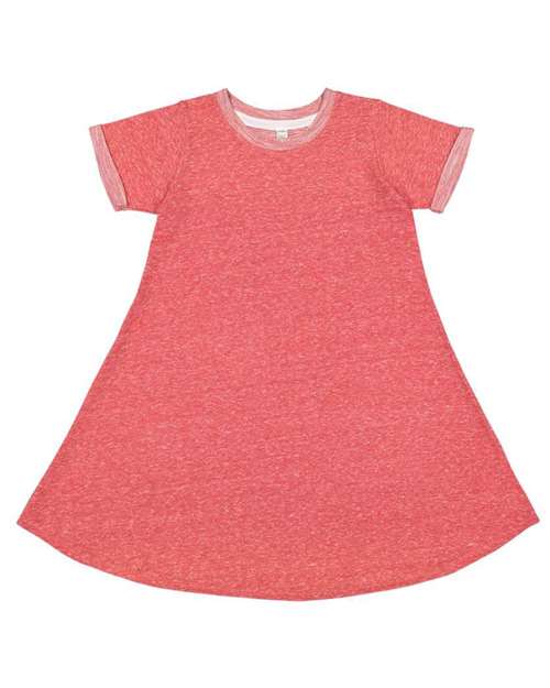 Toddler Harborside Mélange French Terry Twirl Dress - Image 4