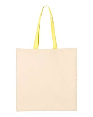 Alternative view of Economical Tote with Contrast-Color Handles