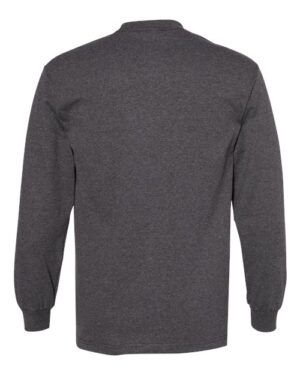 Alternative view of Unisex Heavyweight Cotton Long Sleeve Tee