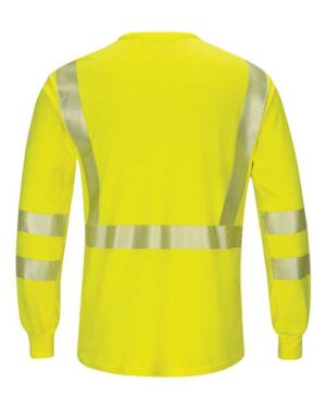 Alternative view of Men's Hi-Visibility Lightweight Long Sleeve T-Shirt