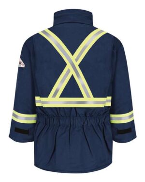 Alternative view of Men's Deluxe Parka With Reflective Trim - EXCEL FR® ComforTouch